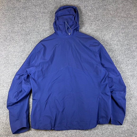 REI Co-op Teris GTX Rain Jacket Womens 2X Blue Zip GORE-TEX Waterproof Hiking - Picture 2 of 14